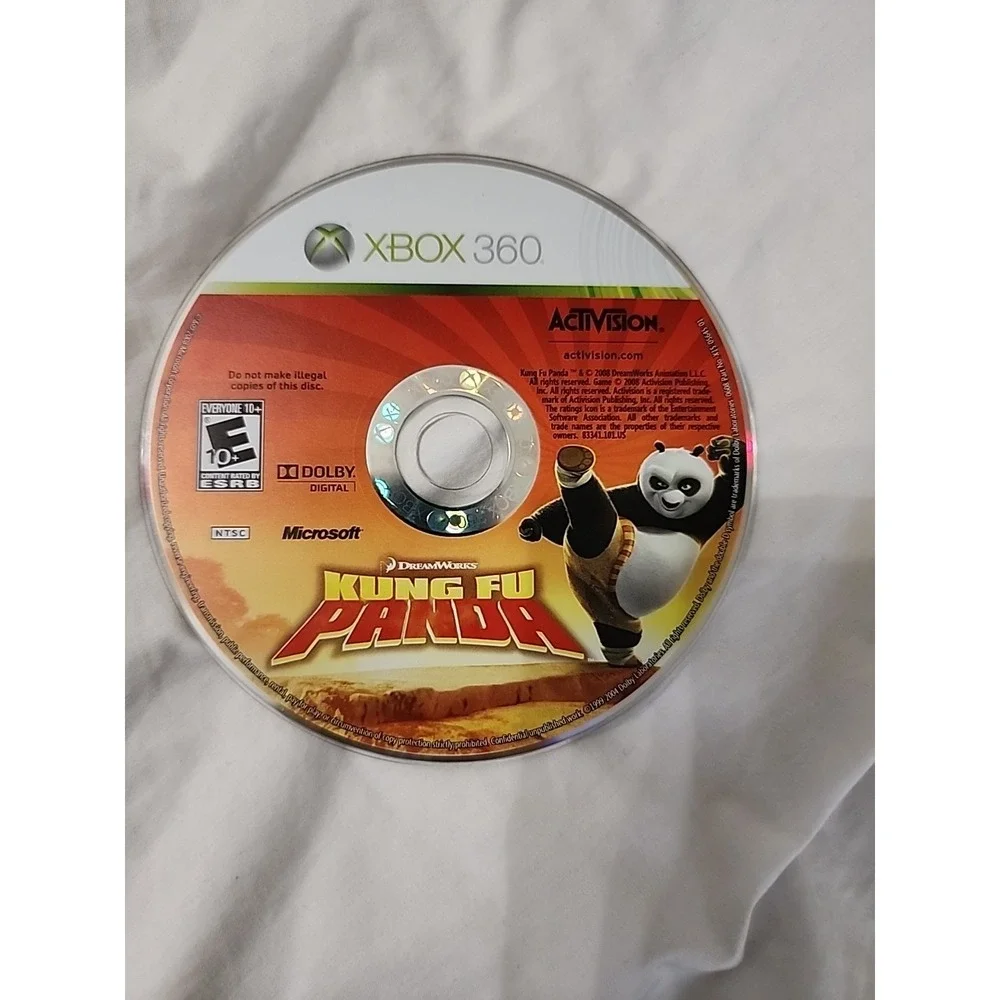 Kung‎ Fu Panda - Microsoft Xbox 360 With Manual Insert